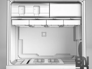 mela mac pro Modello 3D