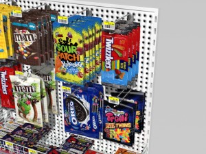 candy rack 3D Модель