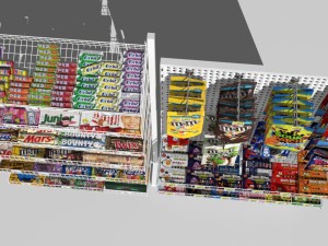 candy rack 3D Модель