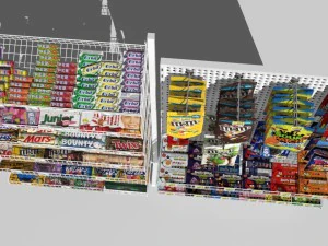 candy rack 3D Model