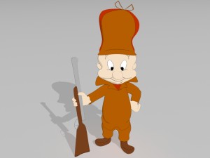 elmer fudd 3D मॉडल