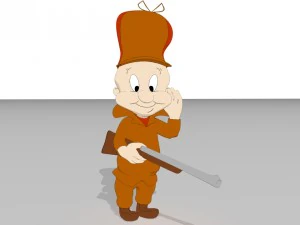 elmer fudd 3D Model