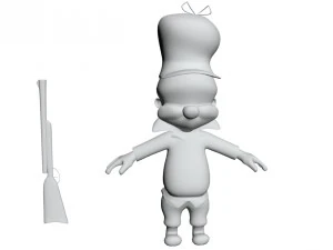 elmer fudd 3D Model