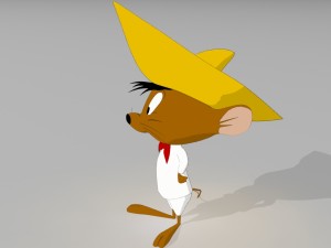 Speedy gonzales Modelo 3D