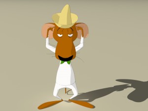 Slowpoke rodriguez Model 3D