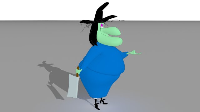 witch hazel 3D Модель .c4d .max .obj .3ds .fbx .stl .blend 