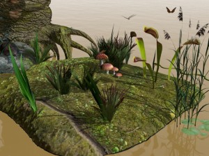 swamp assets Modello 3D