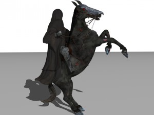 Dark rider 3D-Modell