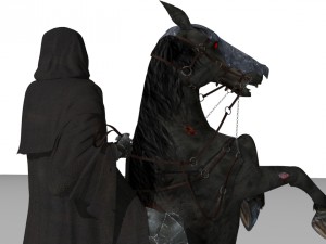 Dark rider 3D-Modell