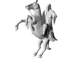 Dark rider 3D Model