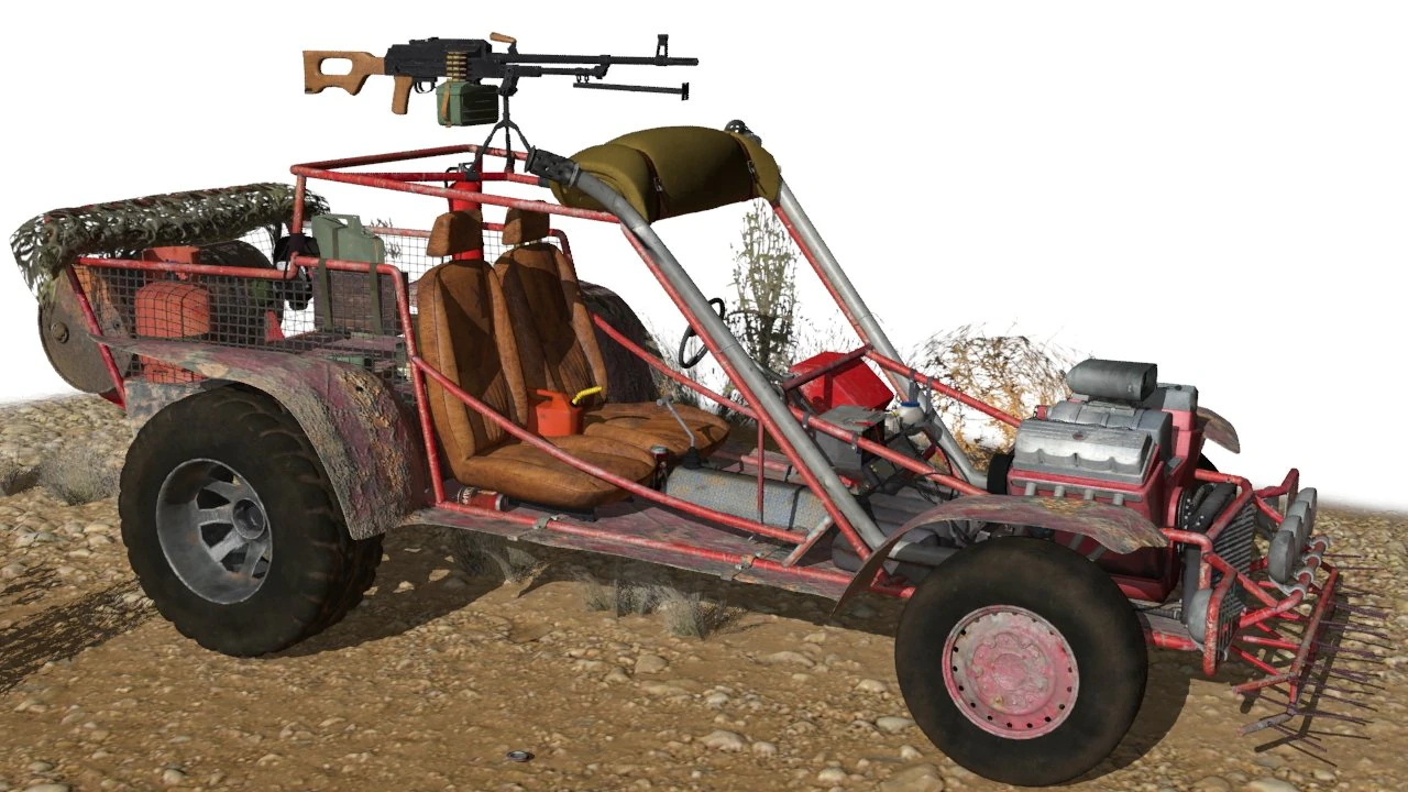 buggy 3D Model .c4d .max .obj .3ds .fbx .stl .blend 