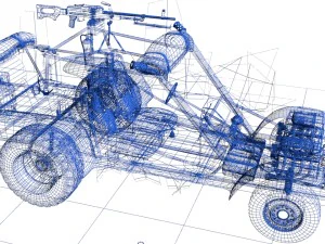 buggy 3D Model