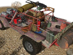 buggy 3D Model