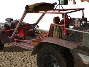 buggy 3D Model