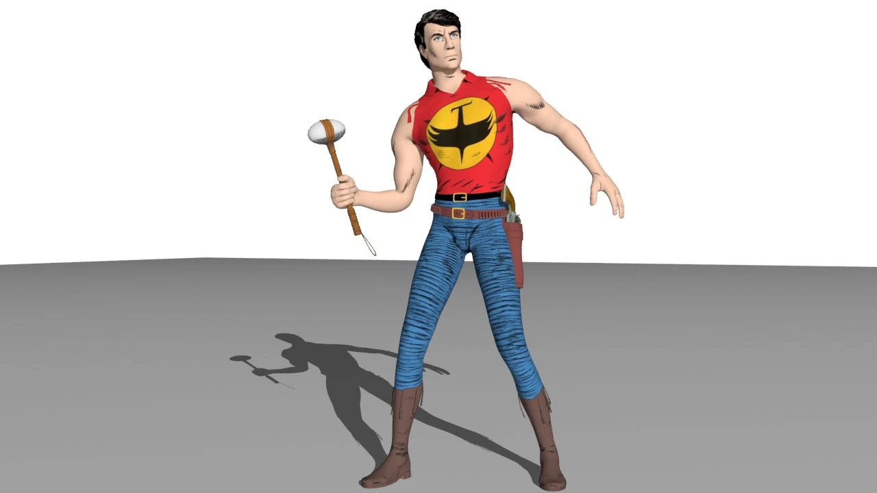 zagor te-no Modello 3D .c4d .max .obj .3ds .fbx .stl .blend