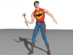 扎戈尔特奈 3D 模型