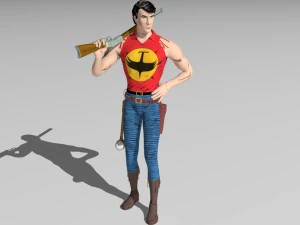 zagor te-no Modello 3D