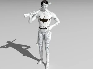 zagor te-no Modello 3D