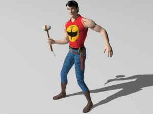 zagor te-no Modello 3D