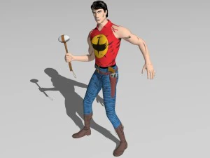 zagor te-no Modello 3D