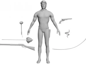 zagor te-no Modello 3D