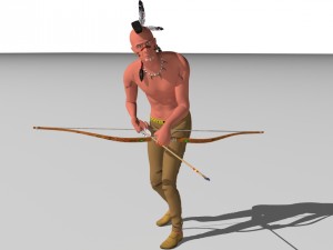 indian Modello 3D