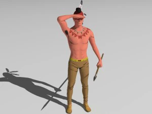 indian 3D Model