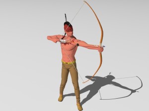 indian Modello 3D