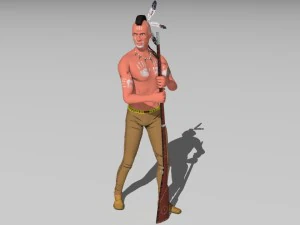 indian 3D Model