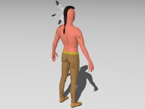 indian Modello 3D