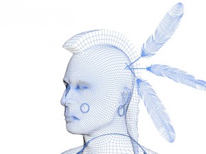 indian Modello 3D