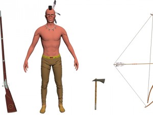 indian Modello 3D