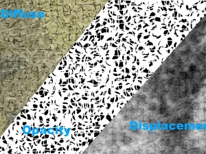 camo net Modello 3D