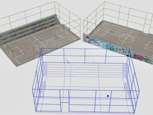 Favela street 3D Model
