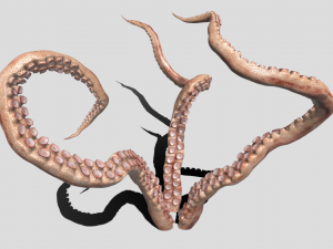 Tentacle 3Dモデル