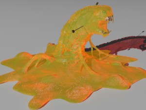 slime skeleton 3Dモデル