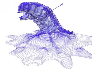 slime skeleton 3D Model
