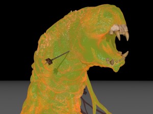 slime skeleton 3D मॉडल