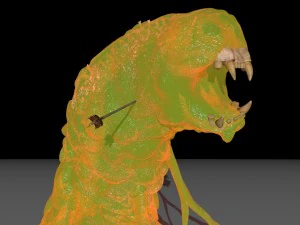 slime skeleton 3D Model