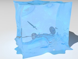 gelatinous cube Modelo 3D