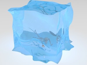 gelatinous cube 3D मॉडल