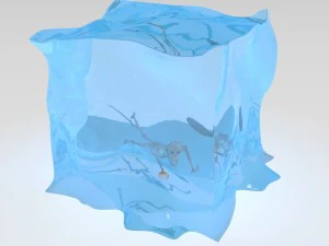 gelatinous cube 3D Model
