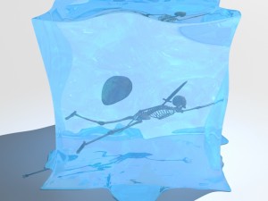 gelatinous cube 3D मॉडल