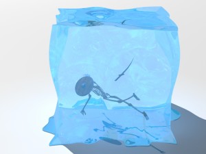 gelatinous cube 3D मॉडल