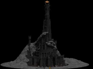 Dark tower 3D Model