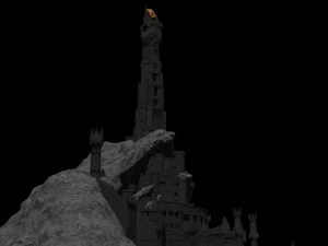 Dark tower 3D Model