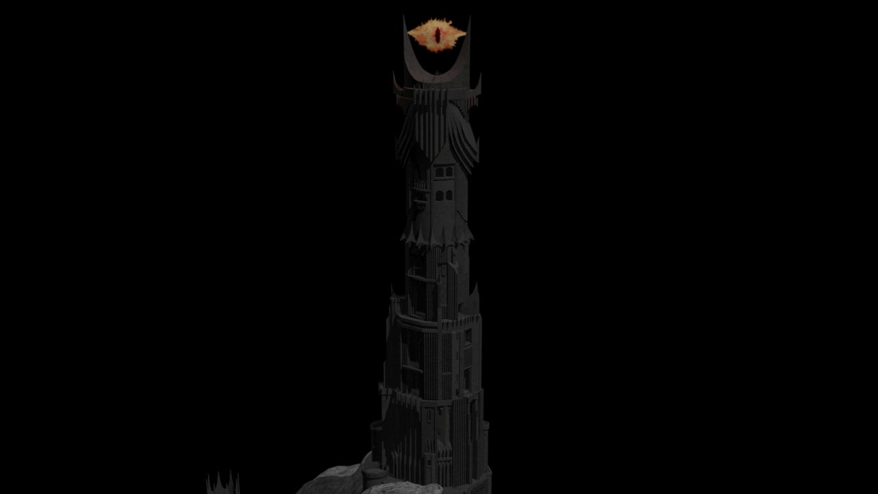 Dark Tower 3d Model In Fantasy 3dexport