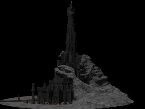 Dark tower 3D Model