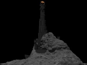 Dark tower 3D Model
