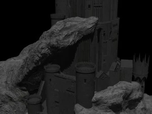 Dark tower 3D Model